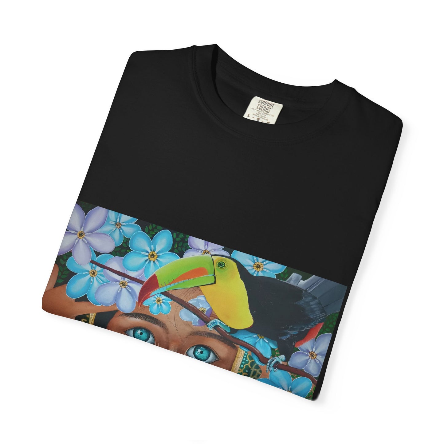 T-Shirt — Floral Girl - C (Printify)